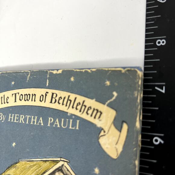 Little Town of Bethlehem by Hertha Pauli 1963 First Edition Book Collect Vintage - Picture 5 of 12